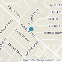 Map location of 5938 PRENTISS DR, San Antonio, TX 78240