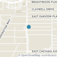 Map location of 103 E Elmview Pl, Alamo Heights TX 78209