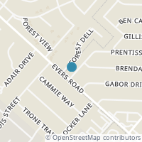 Map location of 5935 Prentiss Dr, San Antonio TX 78240