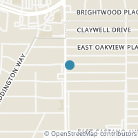 Map location of 102 E Edgewood Pl, Alamo Heights TX 78209