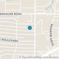 Map location of 438 Irvington Dr, San Antonio TX 78209