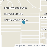 Map location of 211 E EDGEWOOD PL, Alamo Heights, TX 78209