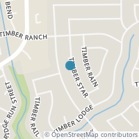 Map location of 5701 TIMBER STAR, San Antonio, TX 78250