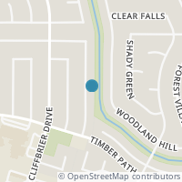 Map location of 5842 Cliff Path, San Antonio, TX 78250