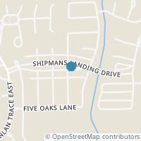Map location of 10318 Shipmans Landing Drive, Missouri City, TX 77459