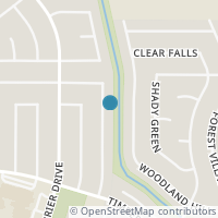 Map location of 5870 Cliff Path, San Antonio TX 78250