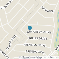 Map location of 5735 BEN CASEY DR, San Antonio, TX 78240