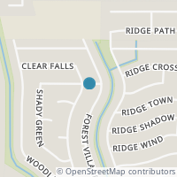 Map location of 6458 VILLAGE PARK, San Antonio, TX 78250
