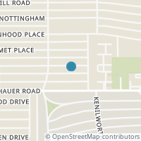 Map location of 322 Ridgehaven Pl, San Antonio TX 78209