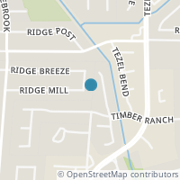 Map location of 6410 RIDGE BASIN, San Antonio, TX 78250