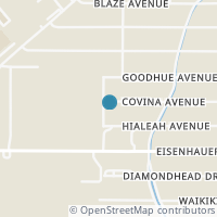 Map location of 102 Covina Ave, San Antonio TX 78218