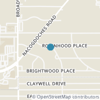 Map location of 939 Vanderhoeven Dr, San Antonio TX 78209