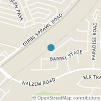 Map location of 7319 Braes Cor, San Antonio TX 78244