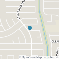 Map location of 6002 CLIFFBRIER DR, San Antonio, TX 78250