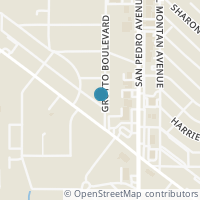 Map location of 111 Grotto Blvd, San Antonio TX 78216