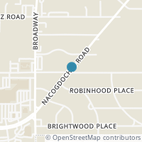 Map location of 211 E Nottingham Dr, San Antonio TX 78209