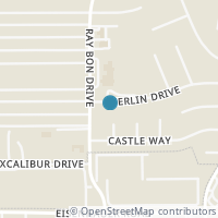 Map location of 5210 MERLIN DR, San Antonio, TX 78218