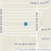 Map location of 5107 MERLIN DR, San Antonio, TX 78218