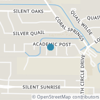 Map location of 7214 Adair Post, San Antonio TX 78250