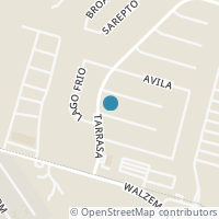 Map location of 6803 Cerro Bajo, San Antonio TX 78239