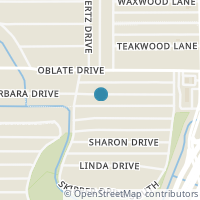 Map location of 318 BARBARA DR, San Antonio, TX 78216