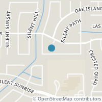 Map location of 8847 Silent Stream, San Antonio, TX 78250