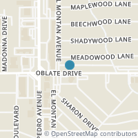 Map location of 609 Oblate Dr, San Antonio, TX 78216