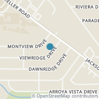 Map location of 1219 VIEWRIDGE DR, San Antonio, TX 78213