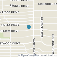Map location of 415 PILGRIM DR, San Antonio, TX 78213