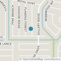 Map location of 7215 Enchanted Flame St, San Antonio, TX 78250