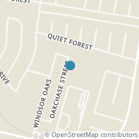 Map location of 7642 Oak Chase #1802, San Antonio TX 78239