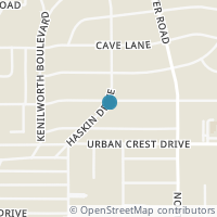 Map location of 402 ROCKHILL DR, San Antonio, TX 78209