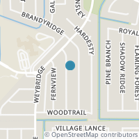 Map location of 7306 Lansbury Dr, San Antonio TX 78250