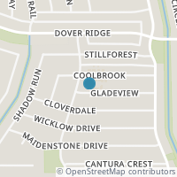 Map location of 9579 GLADEVIEW, San Antonio, TX 78250