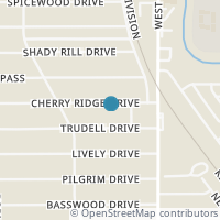 Map location of 126 Cherry Ridge Dr, San Antonio TX 78213