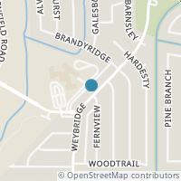 Map location of 7430 Weybridge, San Antonio TX 78250