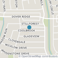 Map location of 9539 COOLBROOK, San Antonio, TX 78250