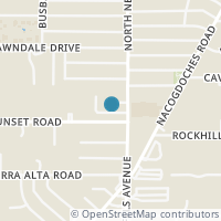 Map location of 8103 N NEW BRAUNFELS AVE #15, San Antonio, TX 78209