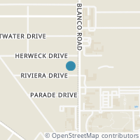 Map location of 103 Riviera Dr, Castle Hills TX 78213