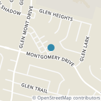 Map location of 7154 Glen Ter, San Antonio TX 78239