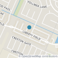 Map location of 7514 Gramercy Crst, San Antonio TX 78254