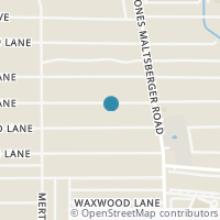 Map location of 446 Pinewood Ln, San Antonio TX 78216