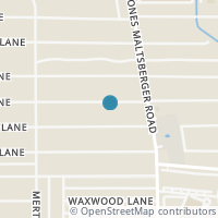 Map location of 450 PINEWOOD LN, San Antonio, TX 78216