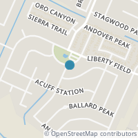 Map location of 7602 Barhill Post, San Antonio TX 78254