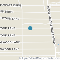 Map location of 418 Millwood Ln, San Antonio TX 78216