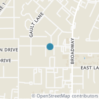 Map location of 206 Ridgecrest Drive, #16, San Antonio, TX 78209