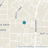 Map location of 206 Ridgecrest Dr #1, San Antonio TX 78209