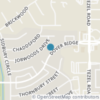 Map location of 9211 Dover Ridge, San Antonio, TX 78250
