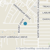 Map location of 2014 Edgehill Dr, San Antonio TX 78209