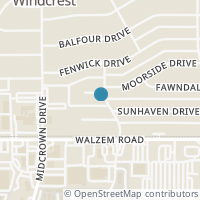 Map location of 514 Moorside Dr, Windcrest TX 78239